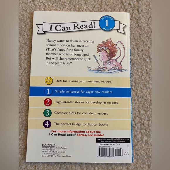 Fancy Nancy - I Can Read, Level 1 - Bundle & Canvas Bag - Picture 6 of 16